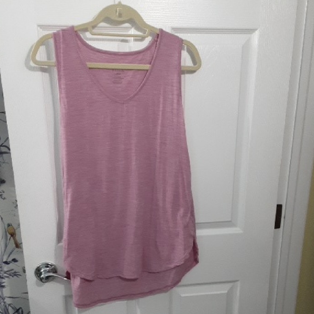 Woolx Women's Merino Pink Tank Top